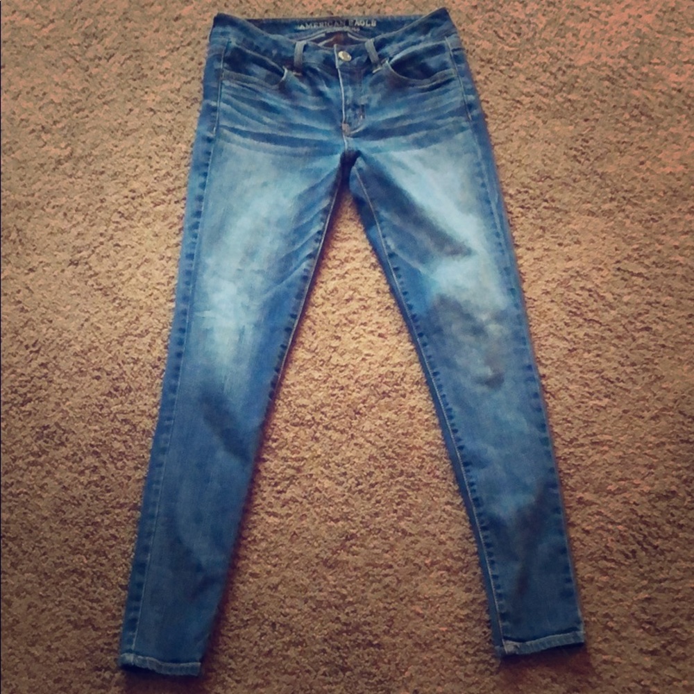 American eagle skinny stretch jeans